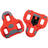 Cleat Compatibility | Color | Float: Look Keo | Red | 9°